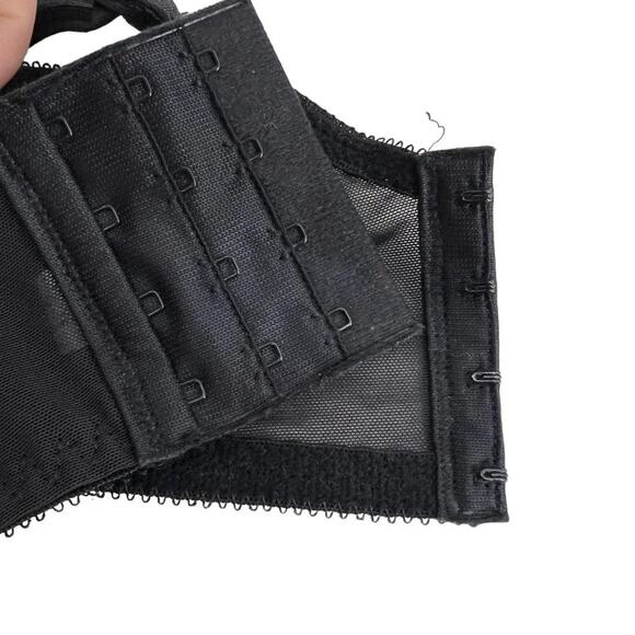 Bali Satin Tracings Full Coverage Underwire Minimizer Bra 3562 42DD Black - Picture 3 of 5